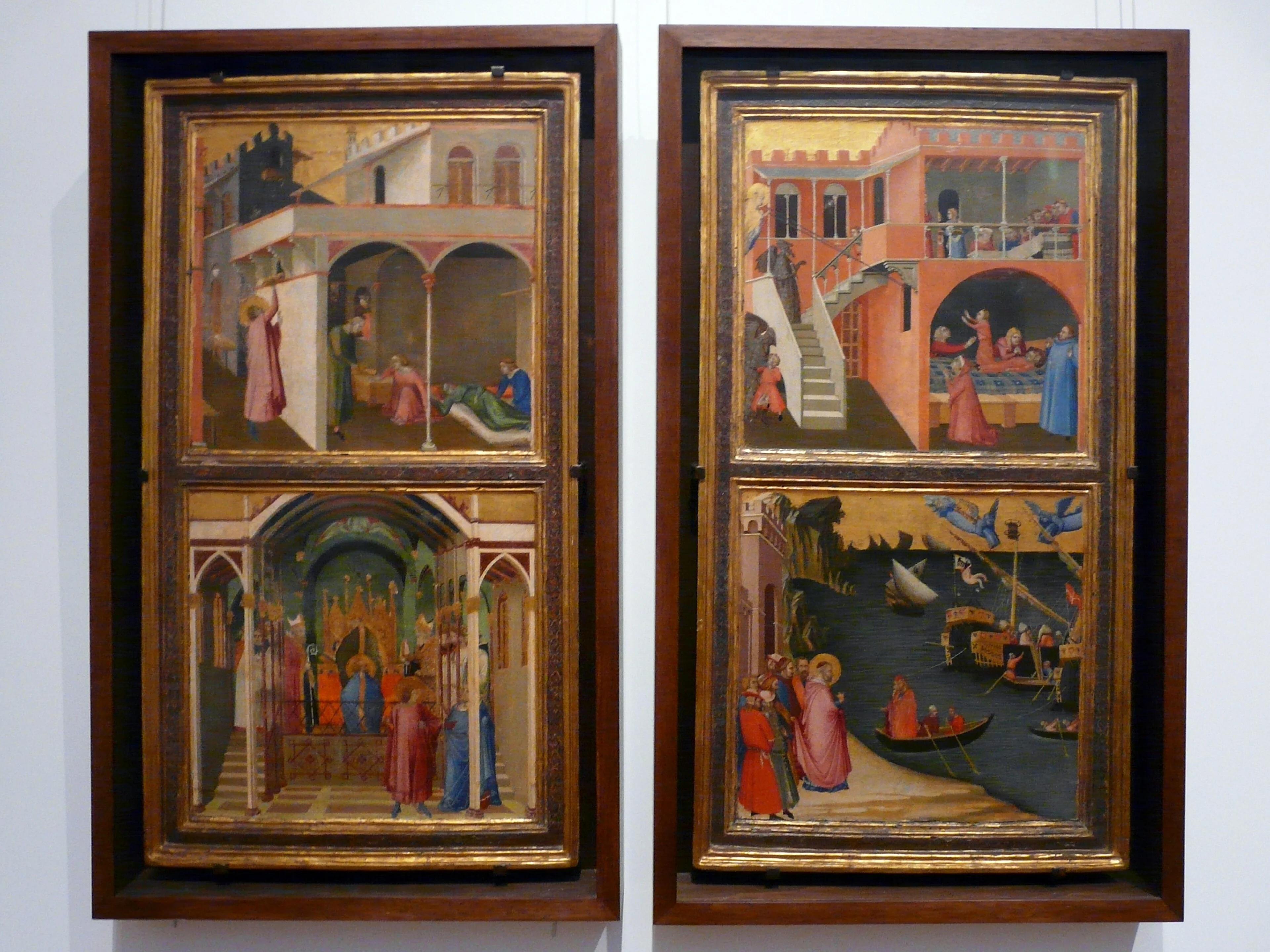Stories of Saint Nicholas, detail