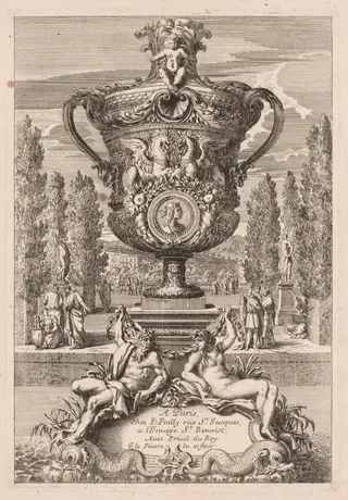 Decorative Urn, by Jean Le Pautre, 1604