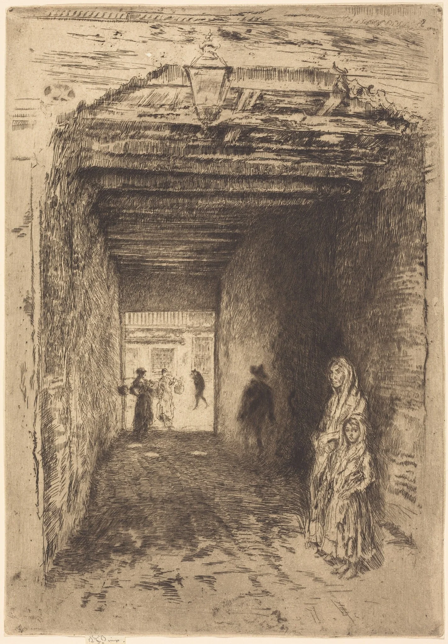 The Beggars, detail