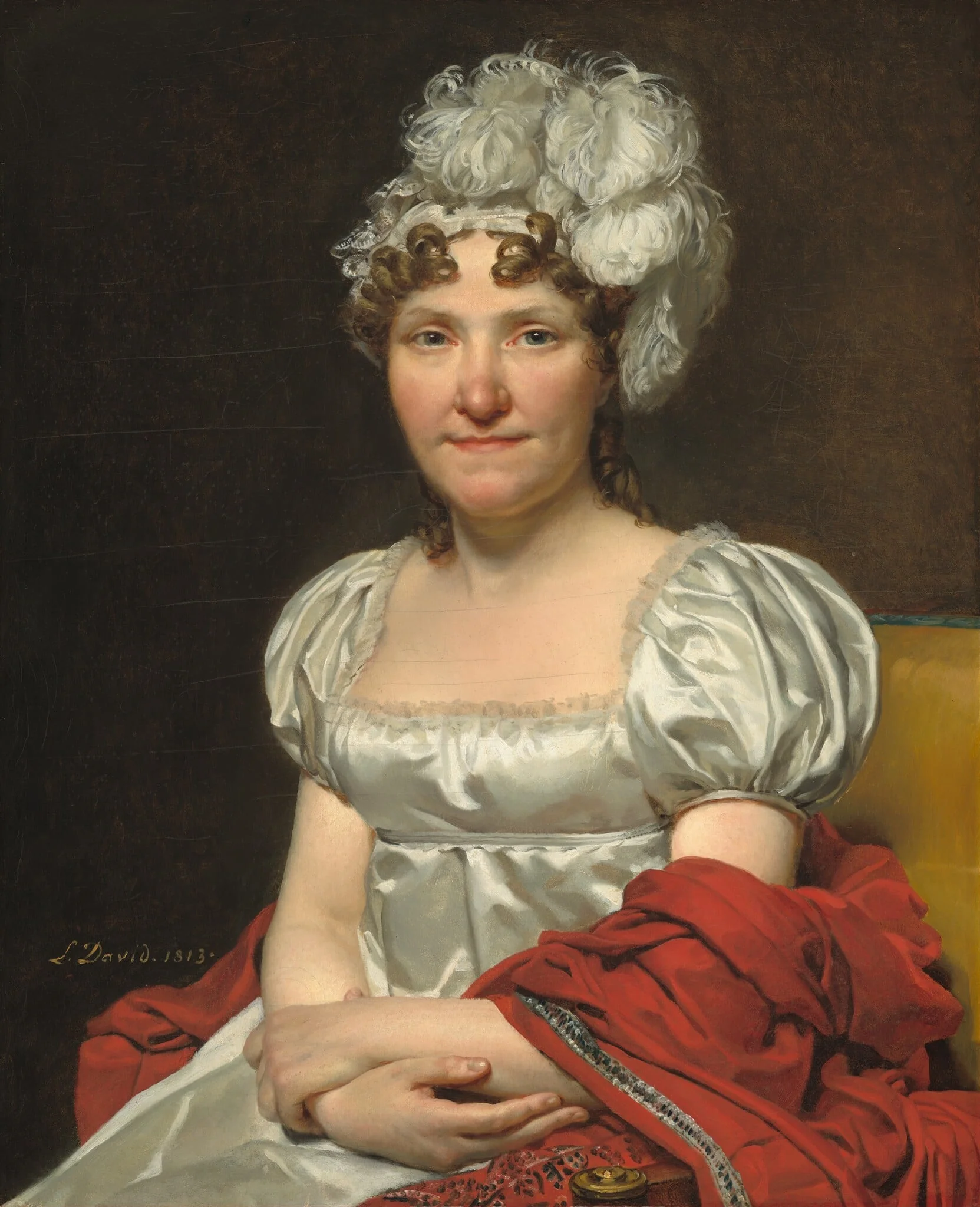 Madame David, detail
