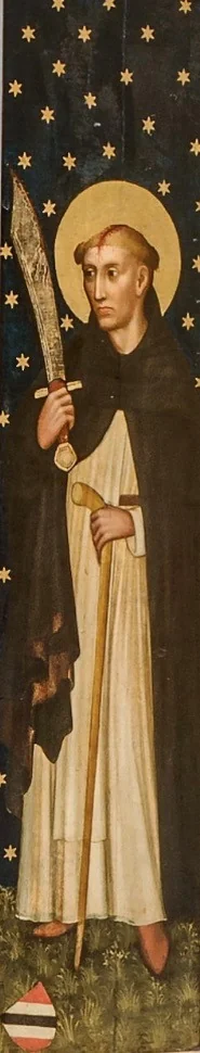 Saint Peter of Verona, detail
