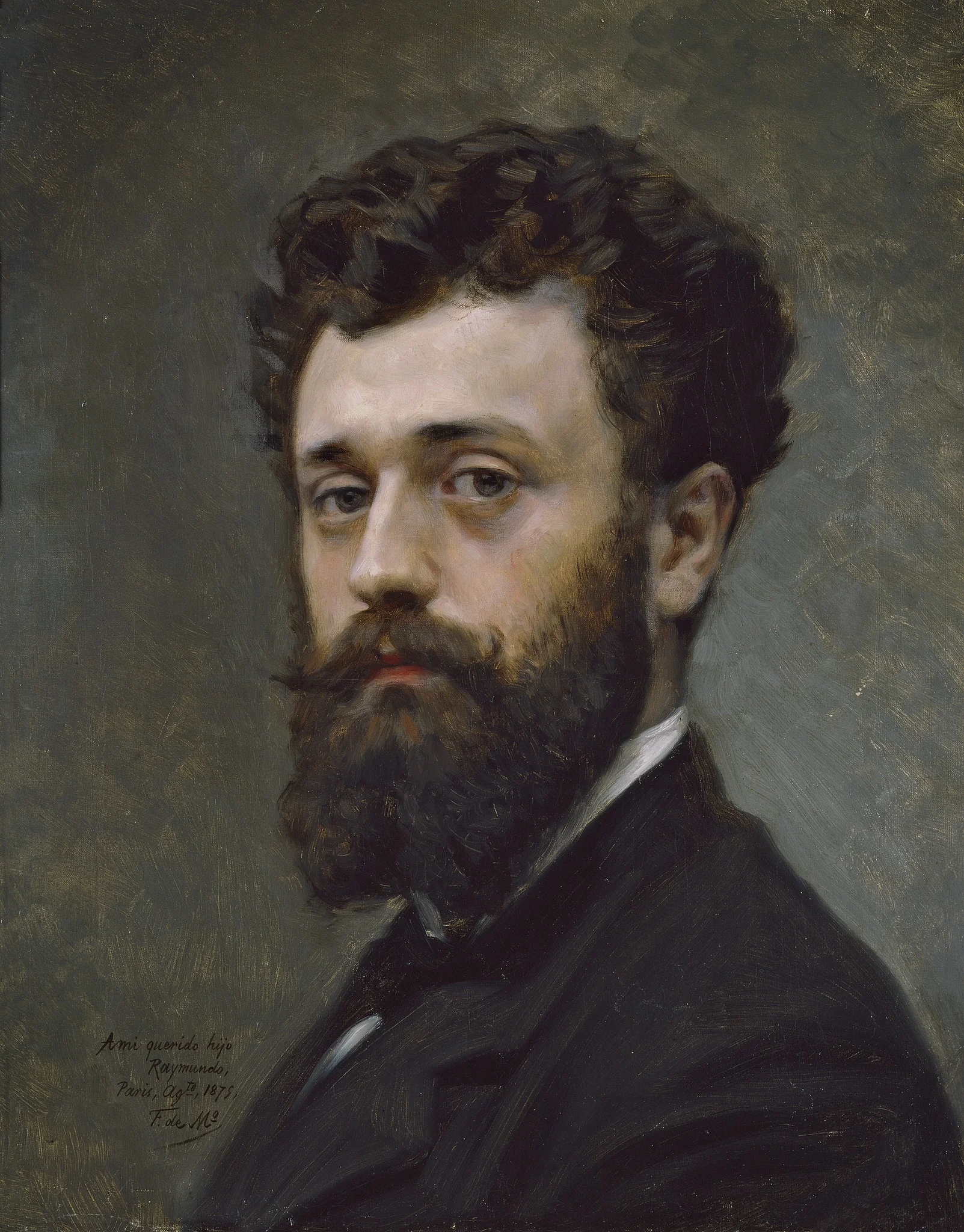 El pintor Raimundo de Madrazo y Garreta, hijo del artista, detail