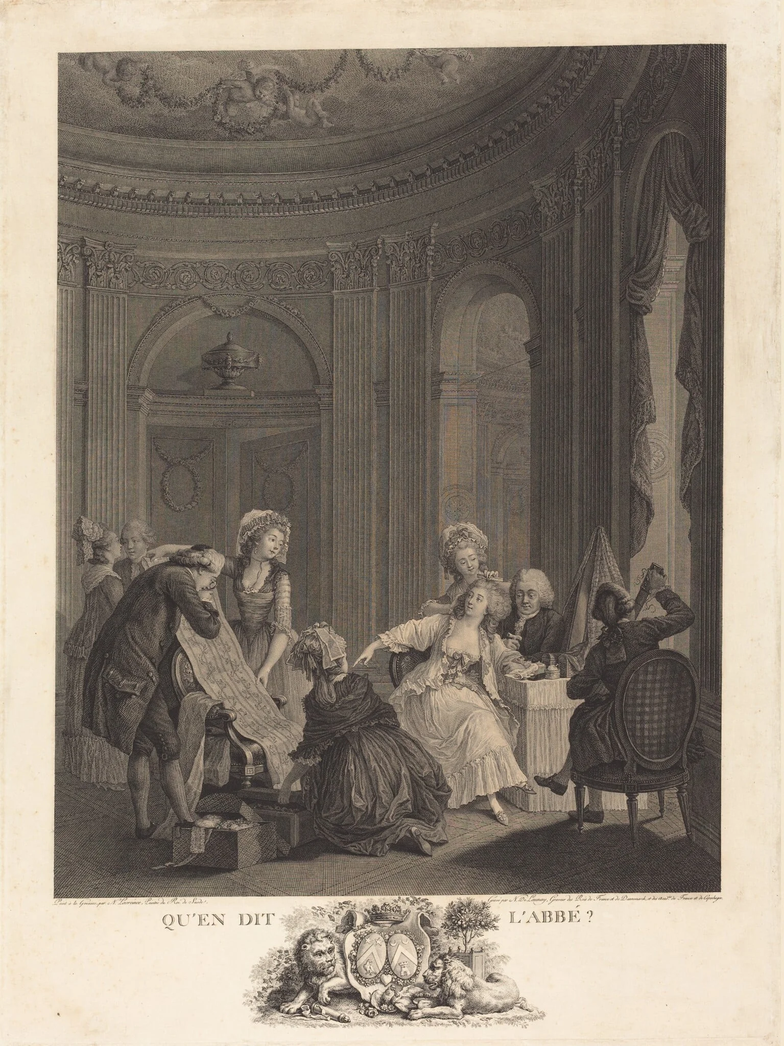 Qu'en dit l'Abbé?, detail