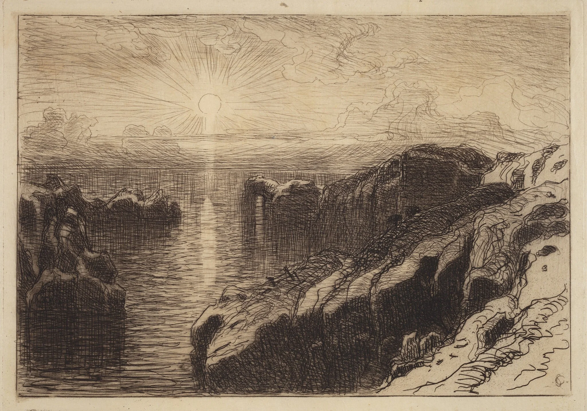 Pacific Coast, California, detail
