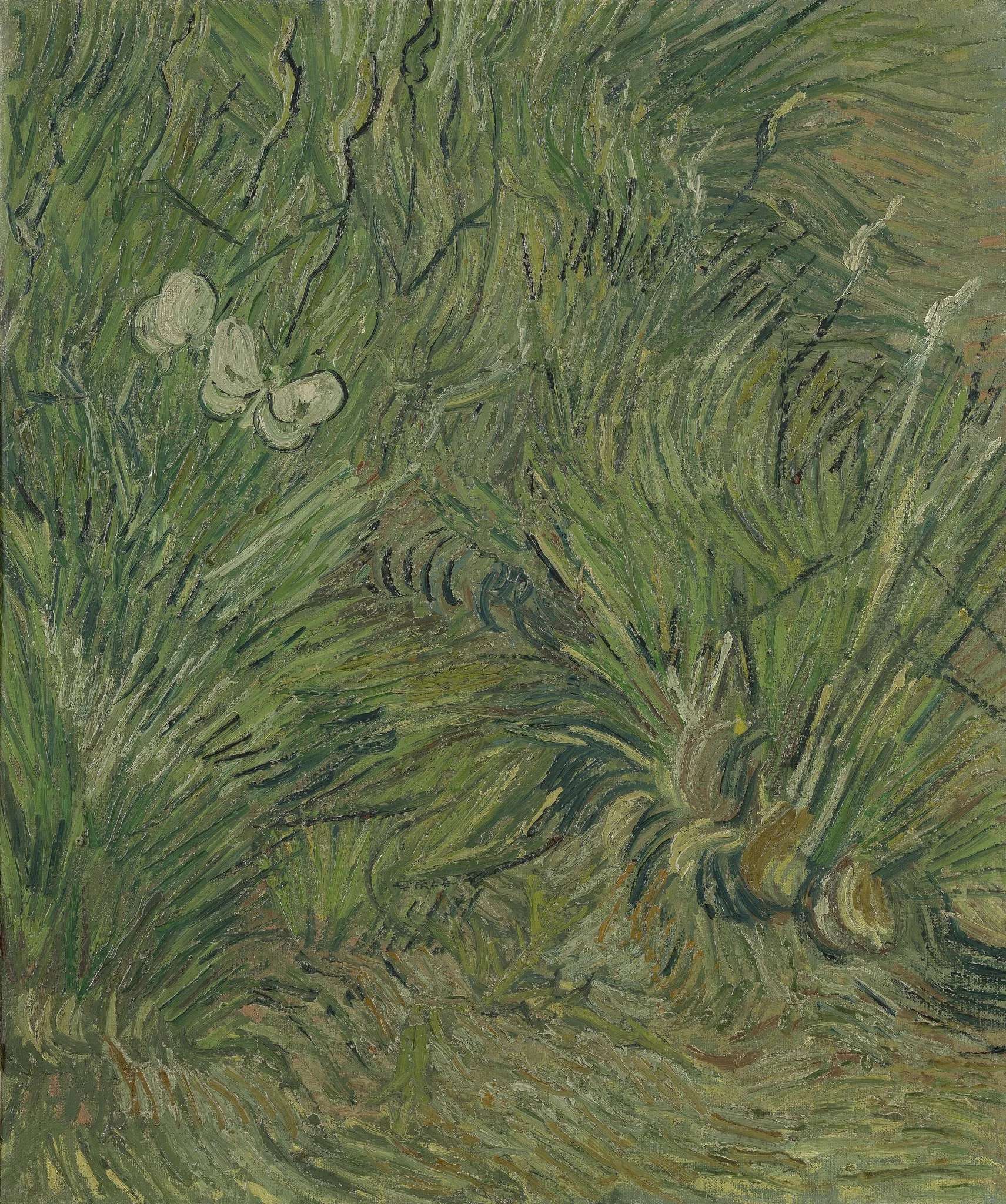 Garden with Butterflies, detail