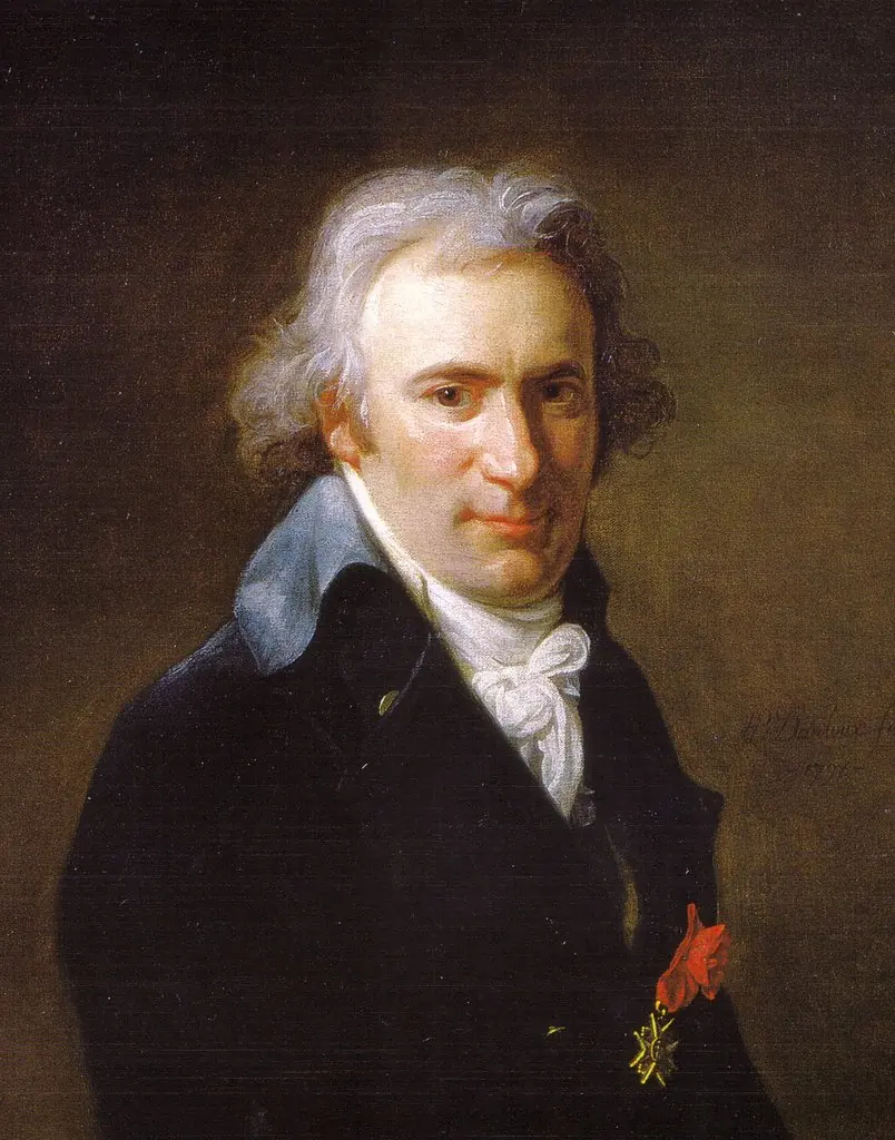 Jean-Baptiste Canthaney, known as Cléry, valet de chambre to Louis XVI (1759-1809), by Henri-Pierre Danloux, oil, 1800