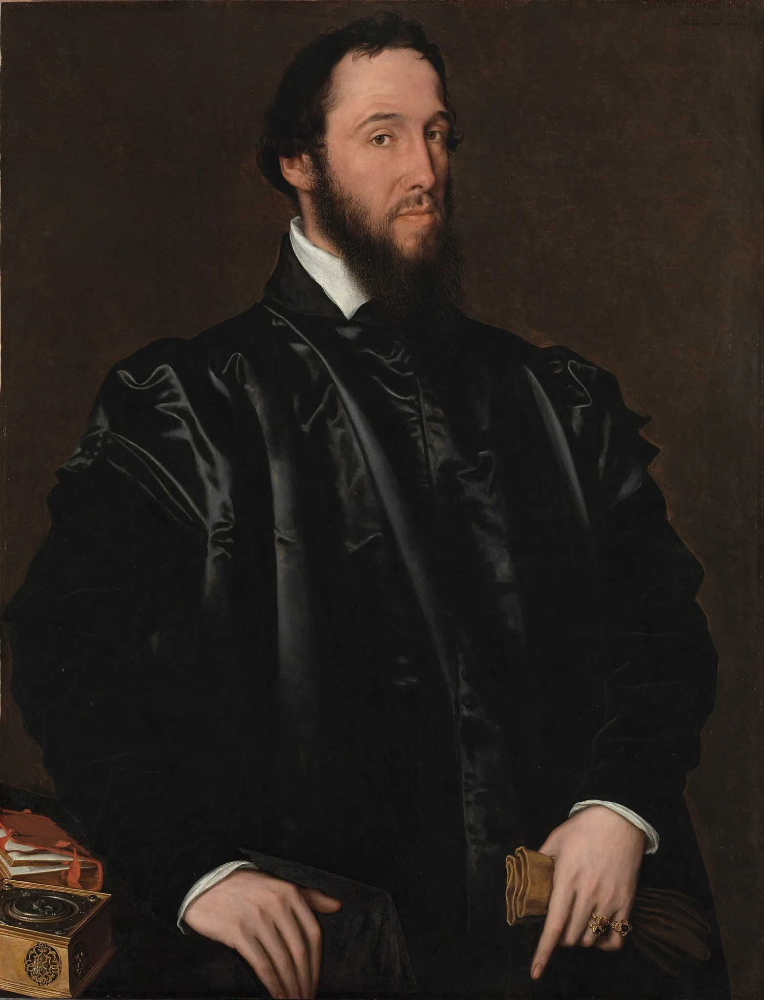 Portrait of Anton Perrenot de Granvelle, detail