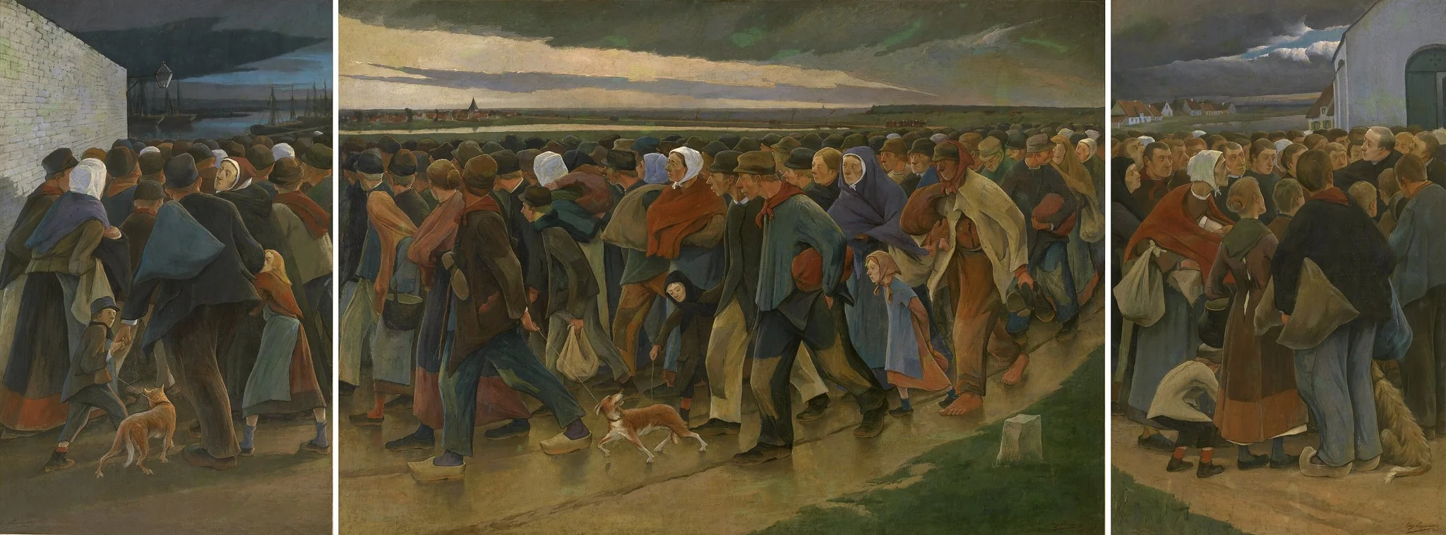 Emigrants, detail