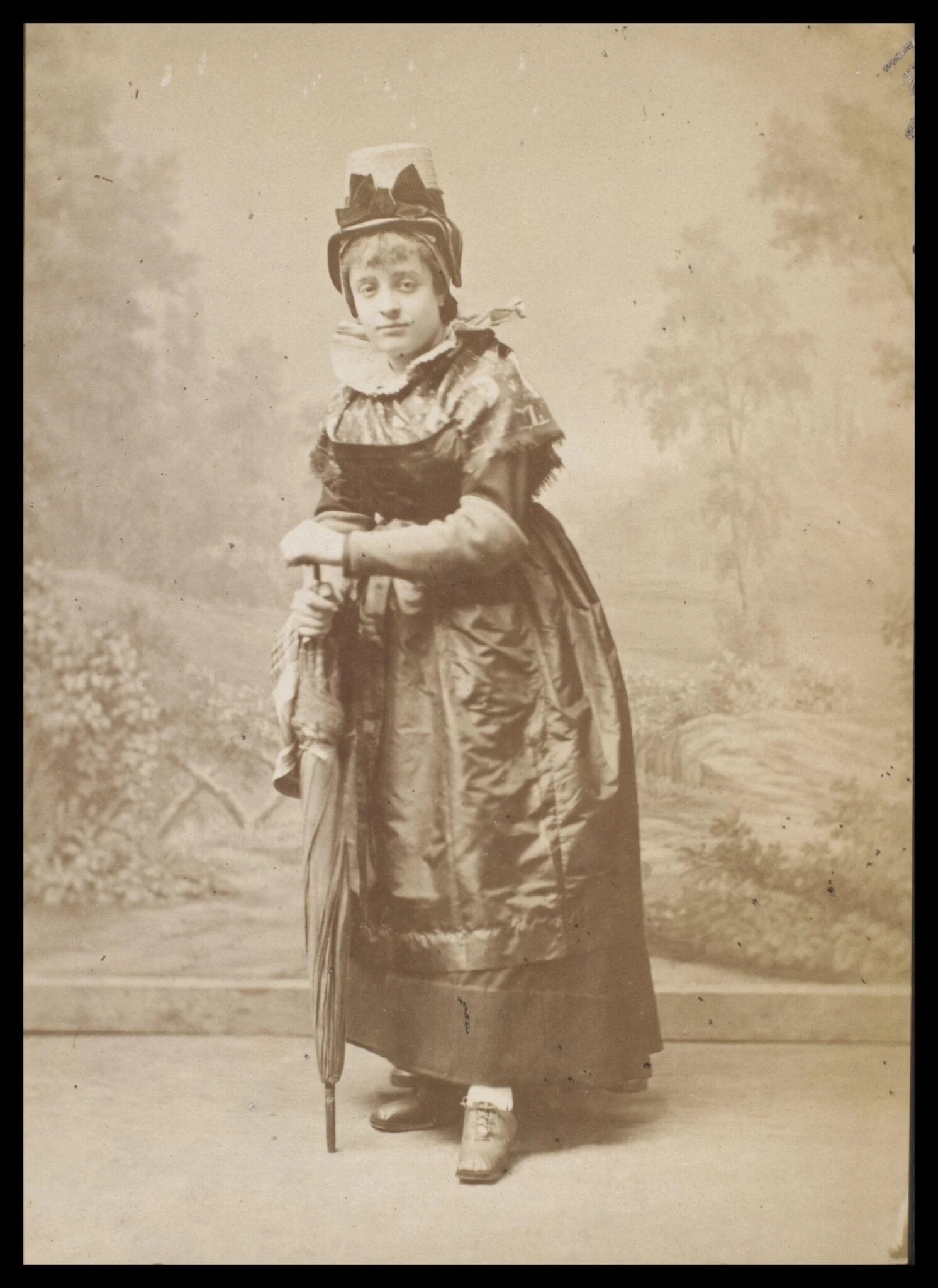 Guy Little Theatrical Photograph, detail