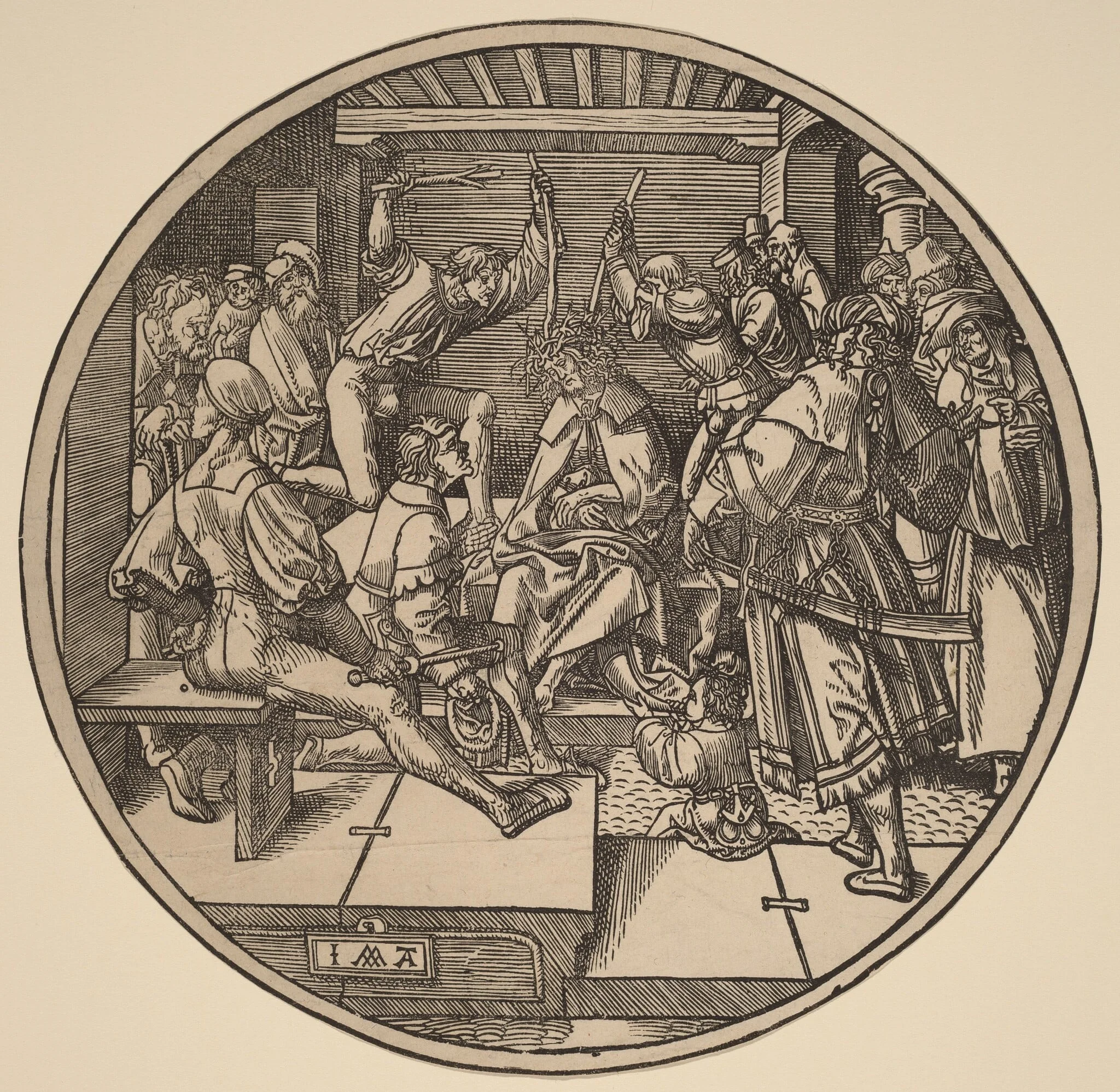 Christ Crowned with Thorns, detail