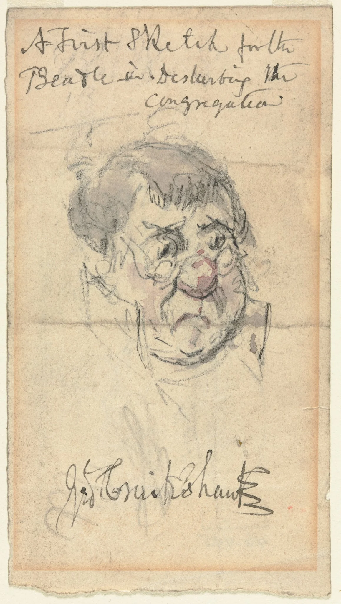 The Beadle, detail