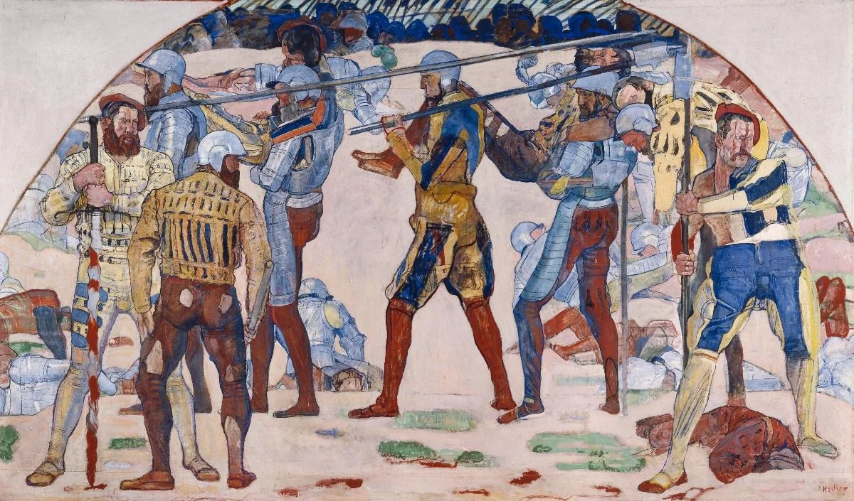 Rückzug von Marignano. Karton II, detail