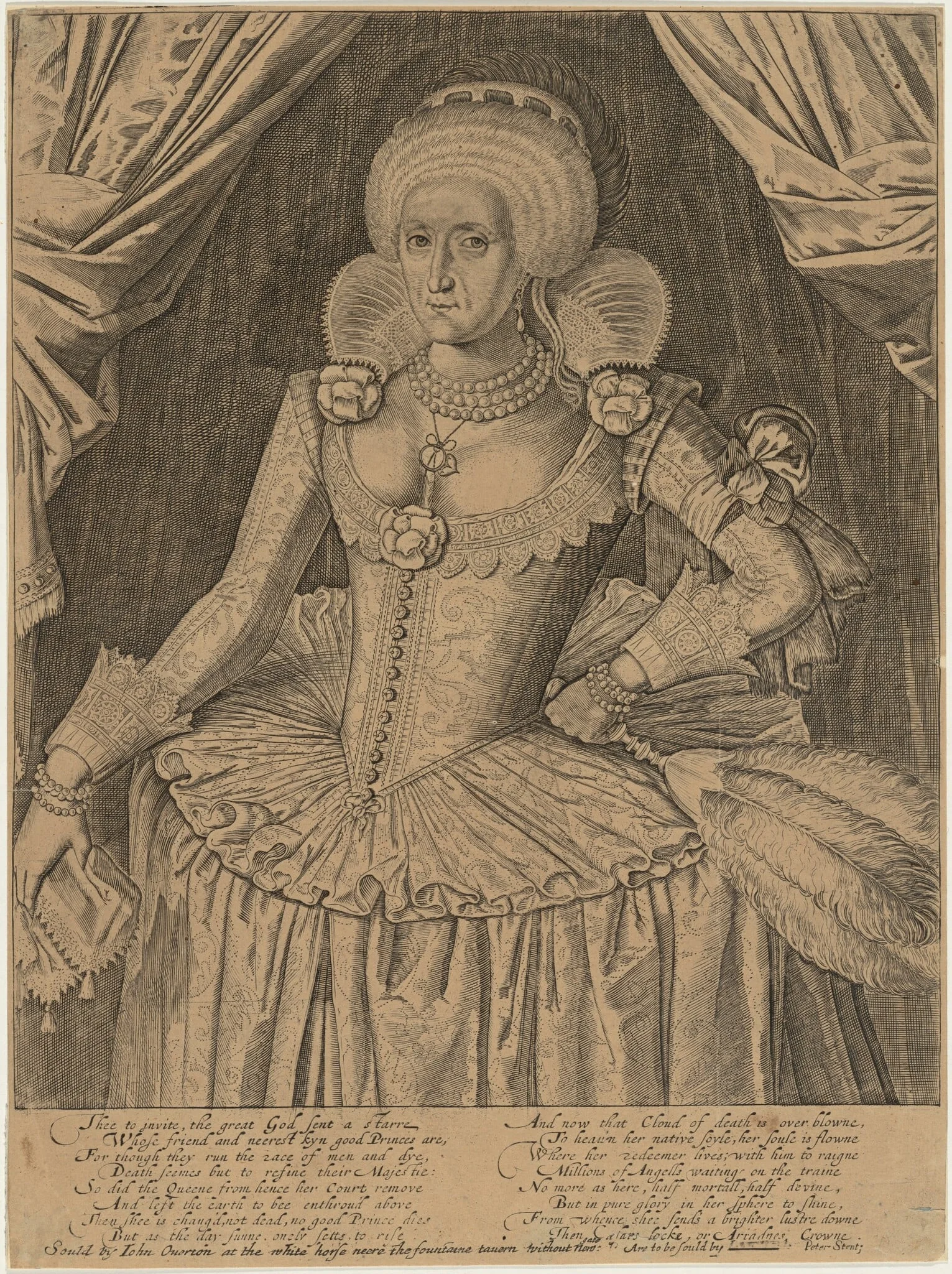 Anne of Denmark, detail