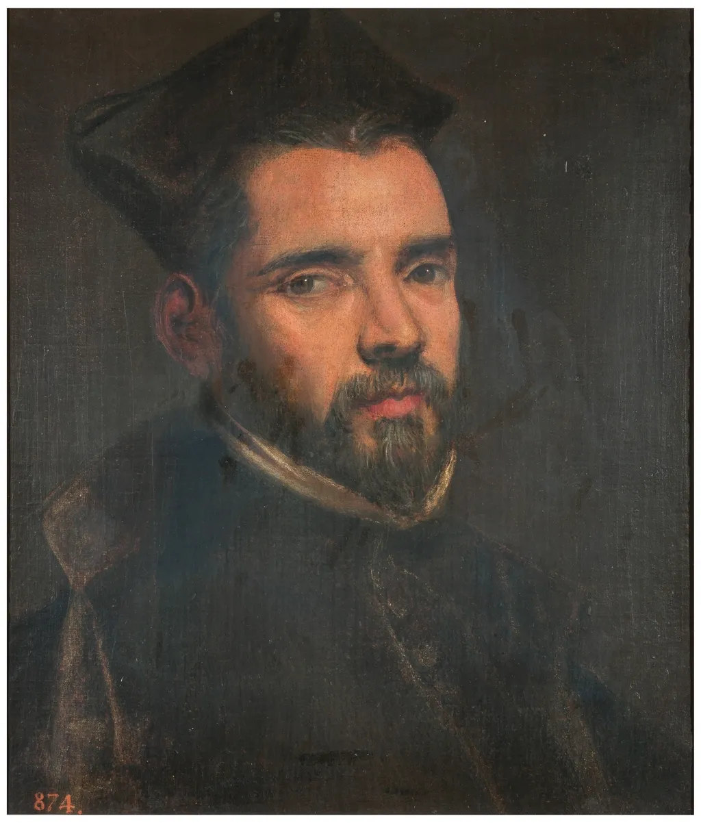A Jesuit, by Jacopo Tintoretto, oil, 1501
