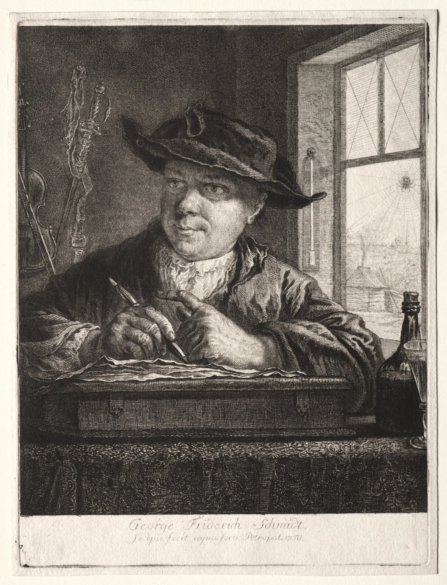 Self-Portrait, detail
