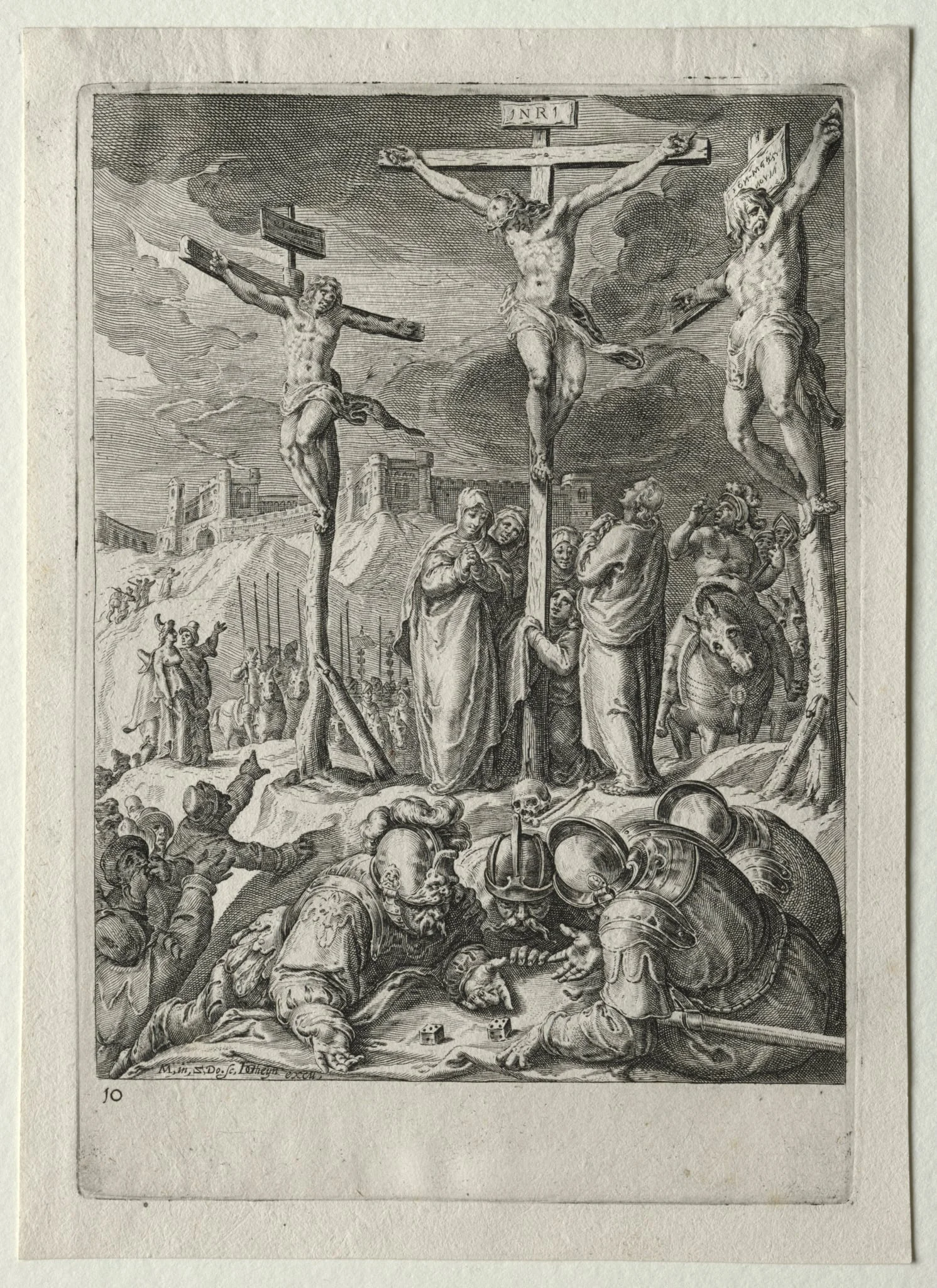 Passion Set: The Crucifixion, detail