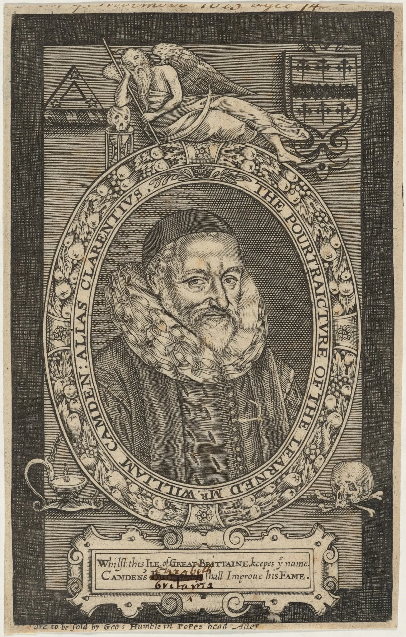 William Camden, detail