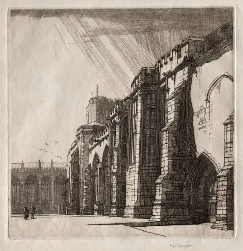 The Palace, by Frederick Landseer Maur Griggs, 1917
