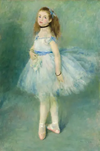 The Dancer, by Pierre-Auguste Renoir, oil, 1874