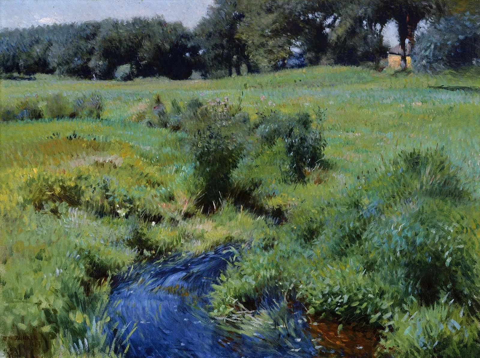 The Pool, Medfield, detail