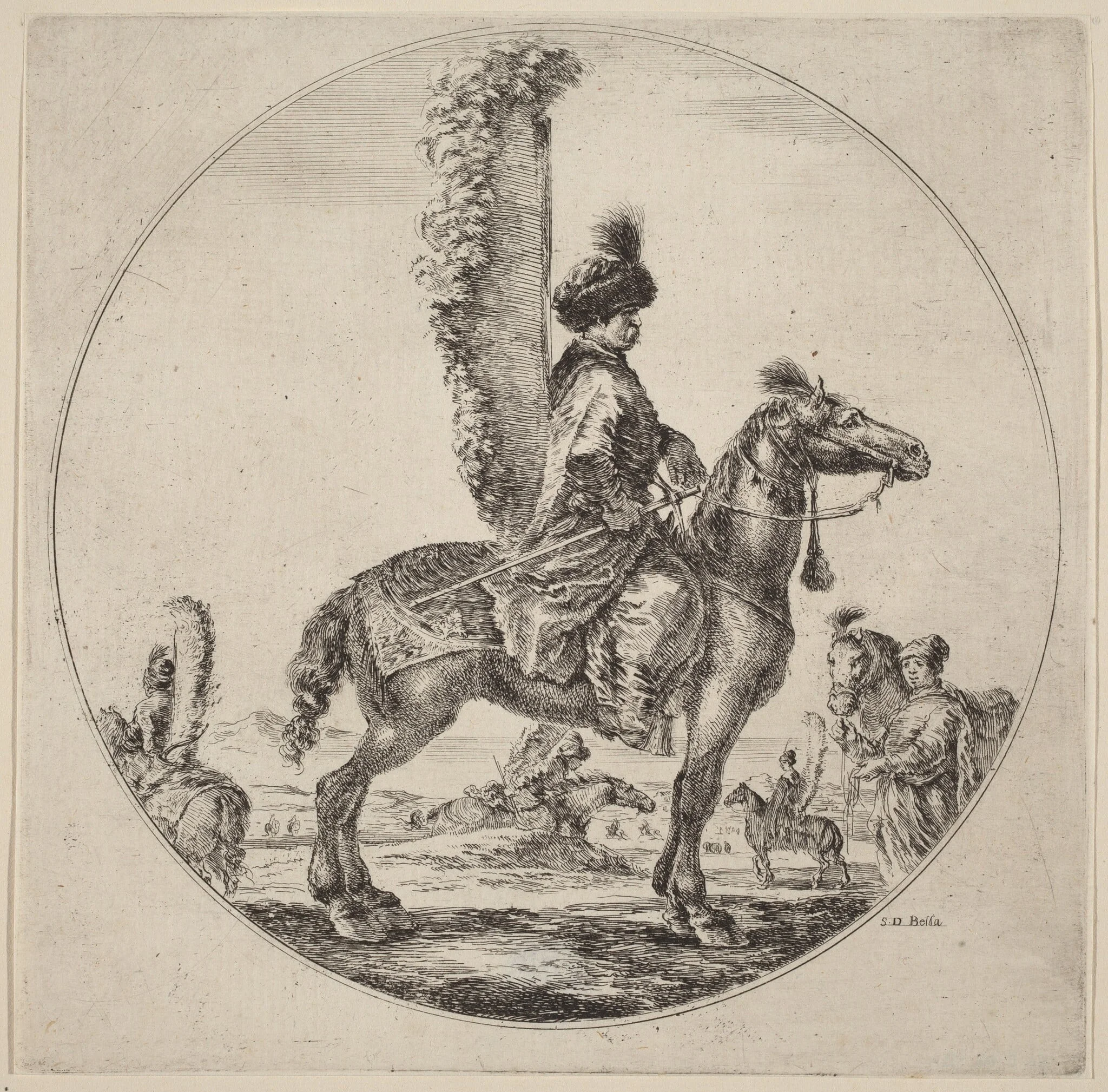 Polish Hussar, detail