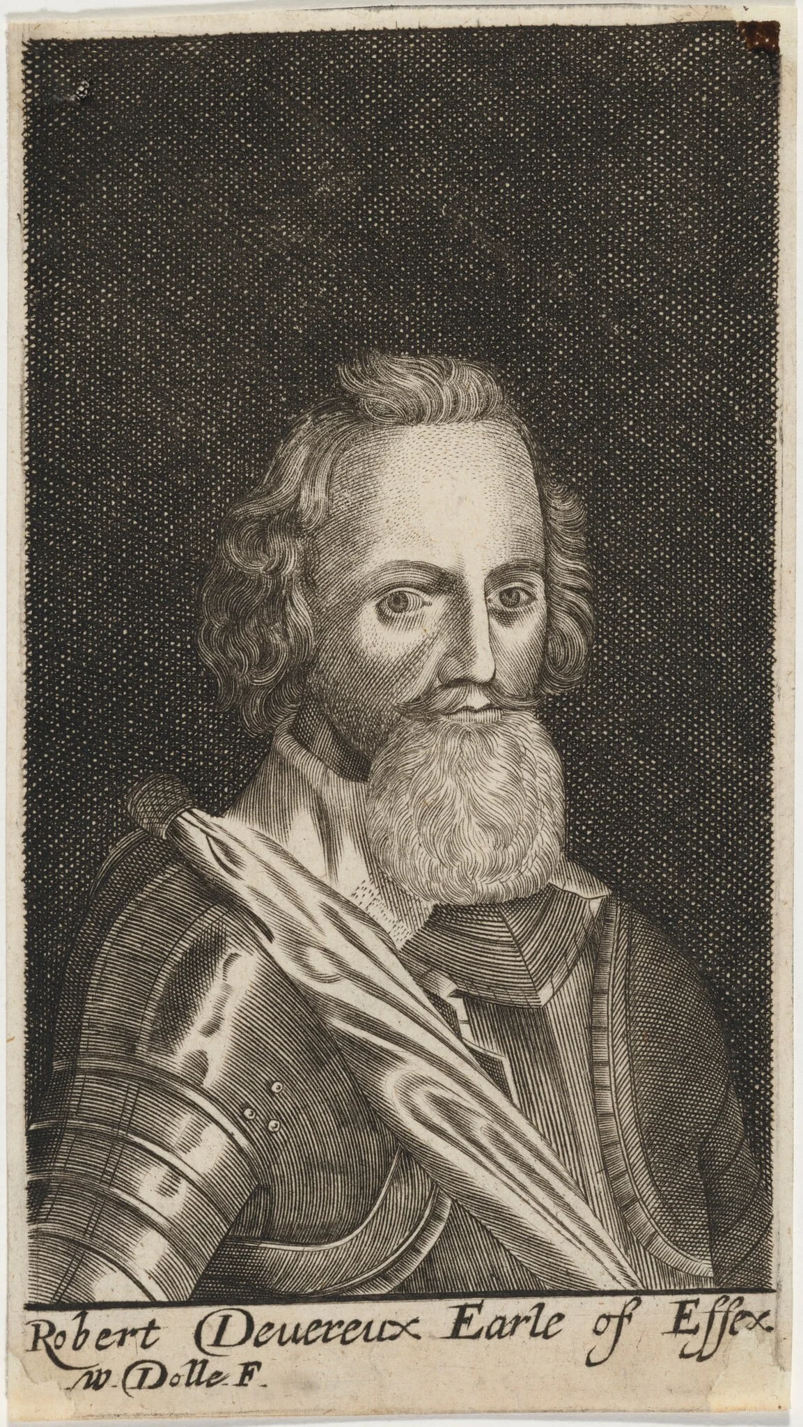 Robert Devereux, Second Earl of Essex, detail