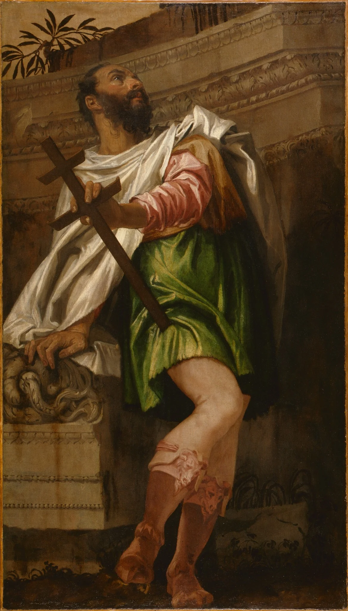 Allegory of Navigation with a Cross-Staff: Averroës, detail