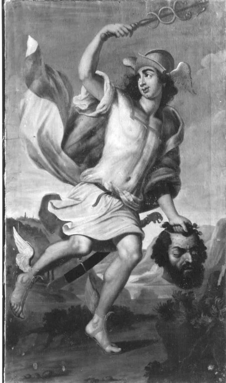 Mercury, God of Commerce and Messenger of the Gods, detail
