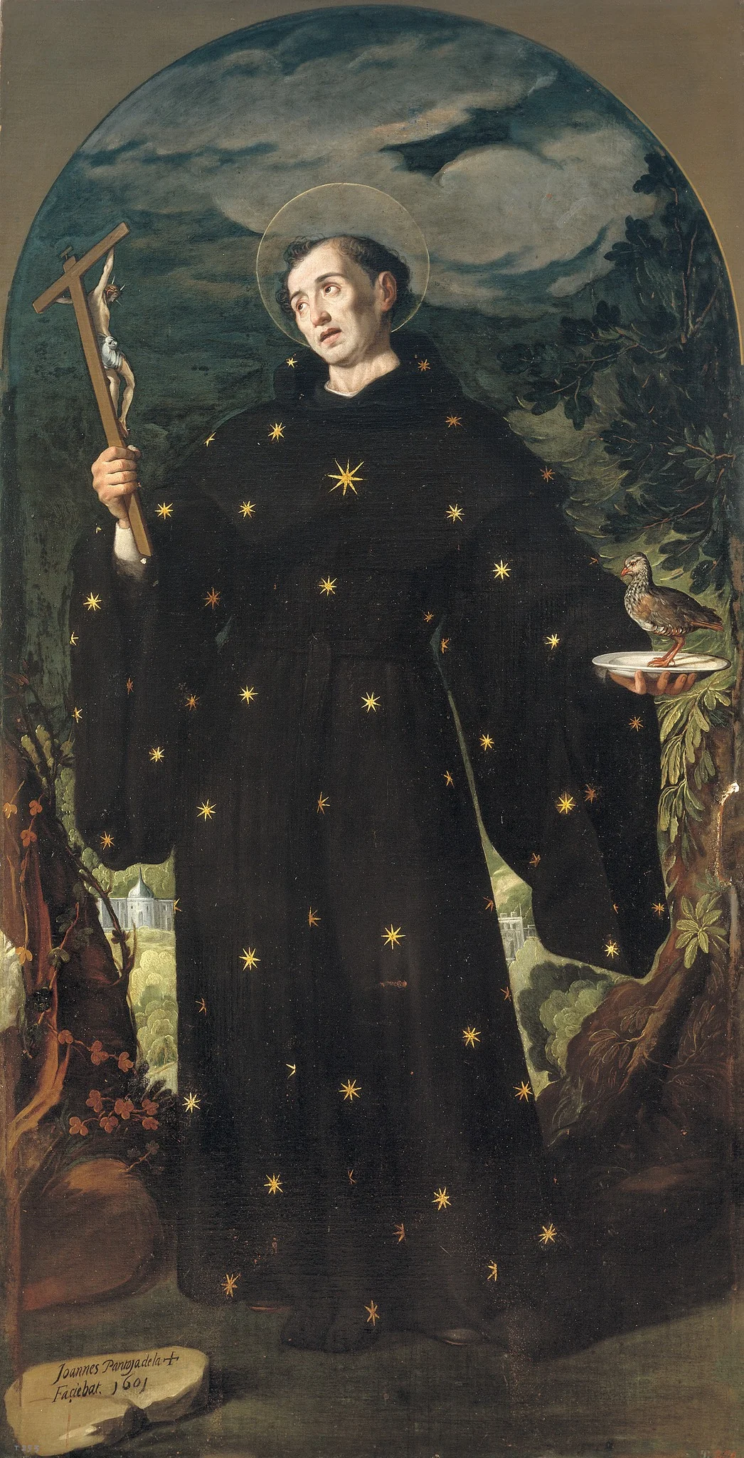 San Nicolás de Tolentino, detail