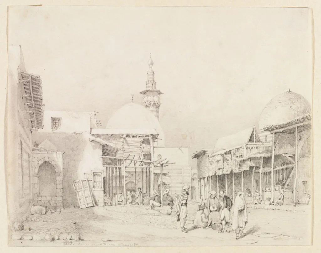Damas. dans le Madan, by William J. Tipping, 1840