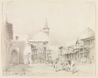 Damas. dans le Madan, by William J. Tipping, 1840