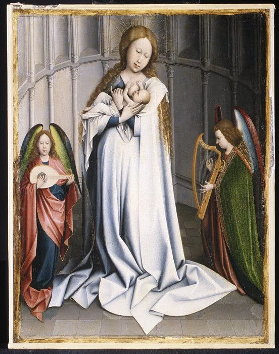 Virgin and Child in an Apse, detail
