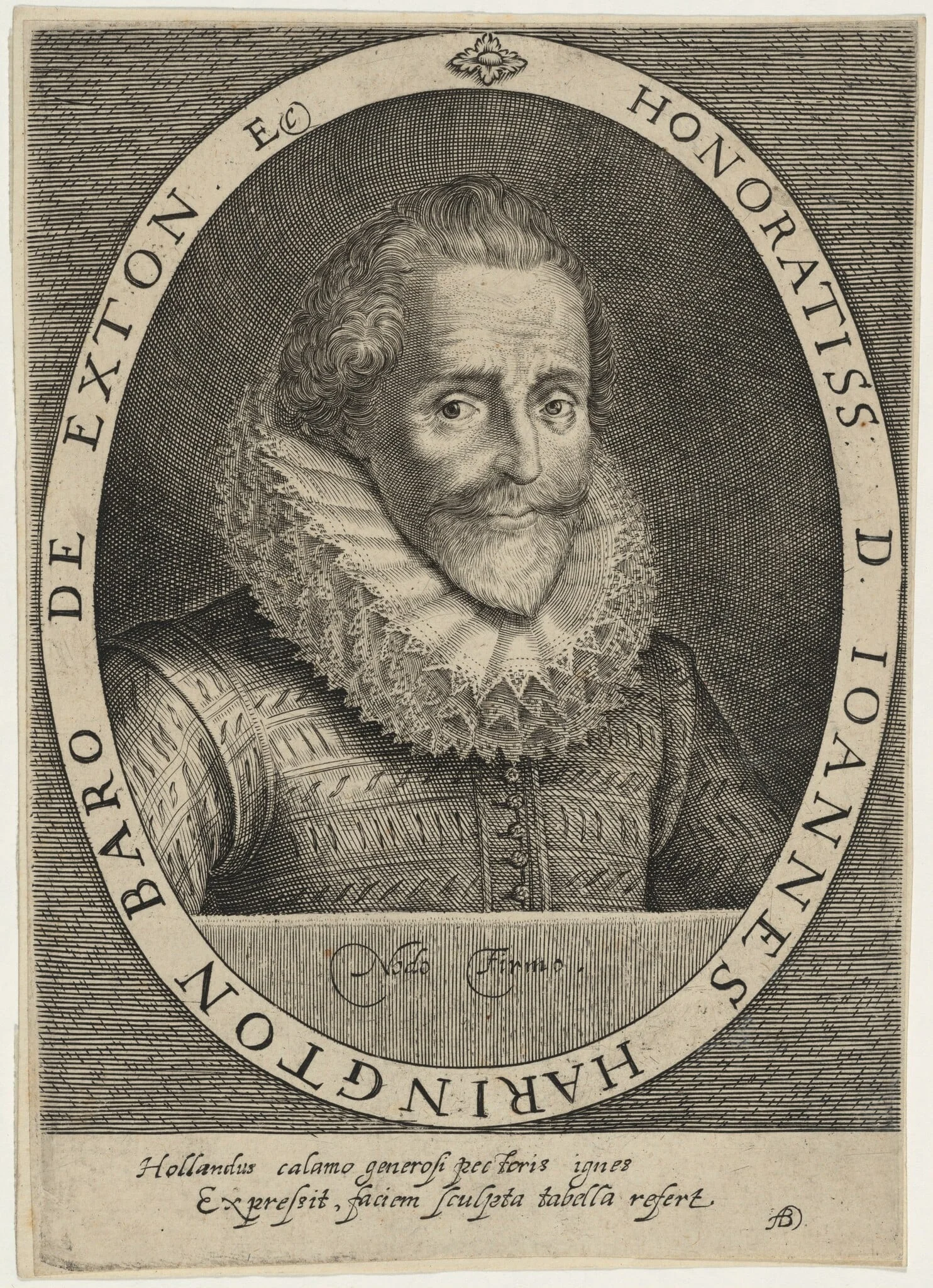 John Harington, First Baron of Exton, detail