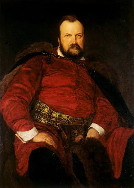 Portret Włodzimierza Dzieduszyckiego, detail