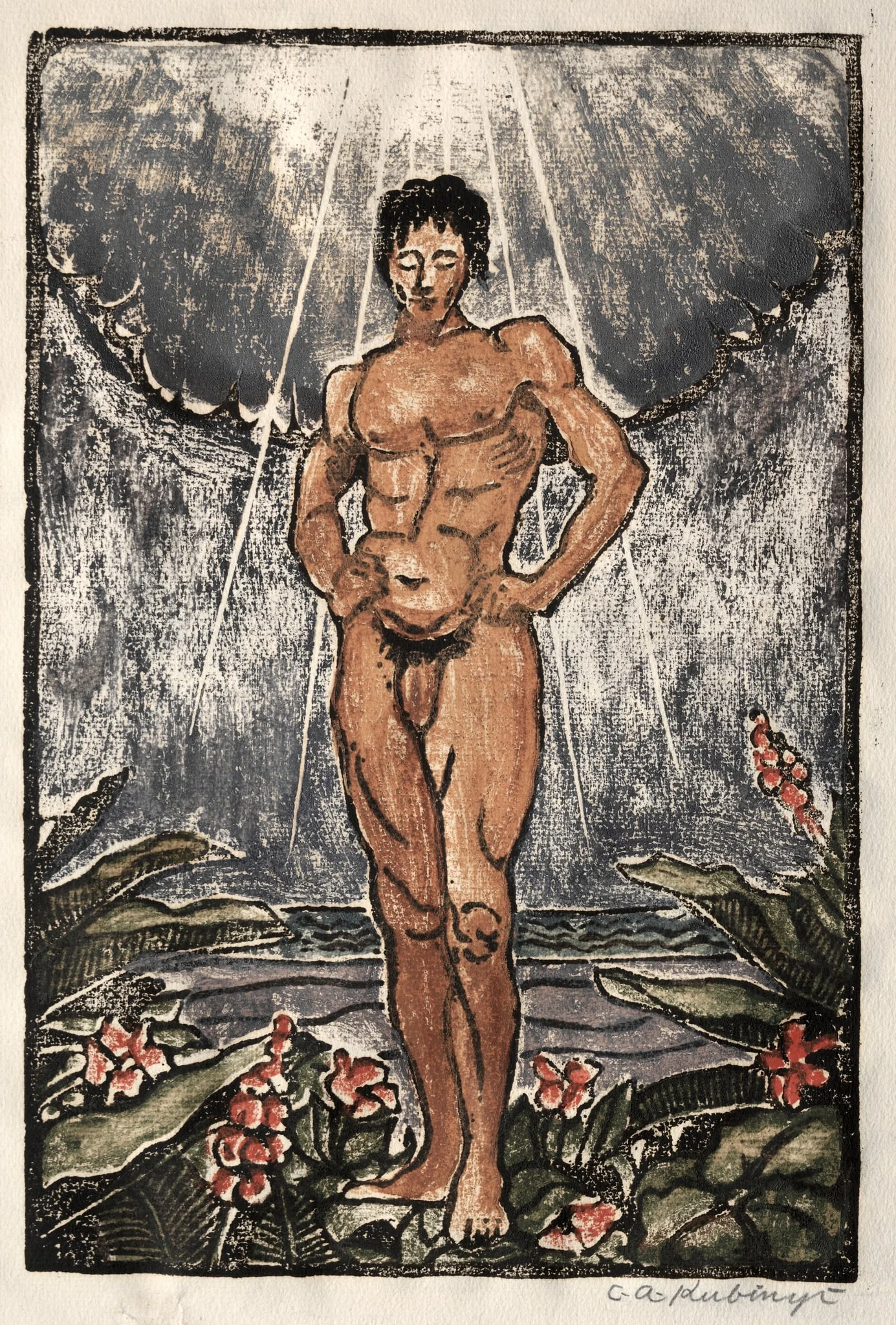 The Creation, detail