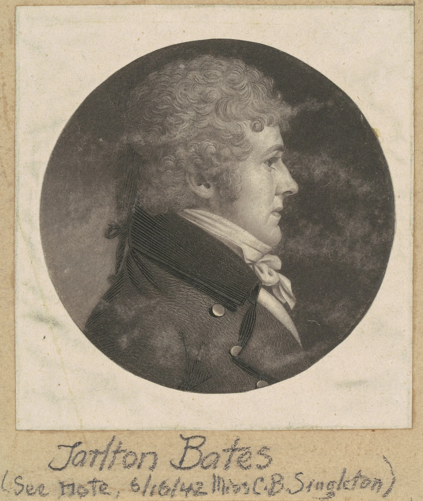 Tarlton Bates, detail
