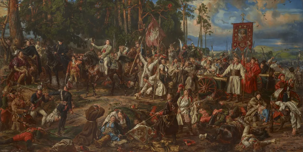 Battle of Raclawice, by Jan Matejko, oil