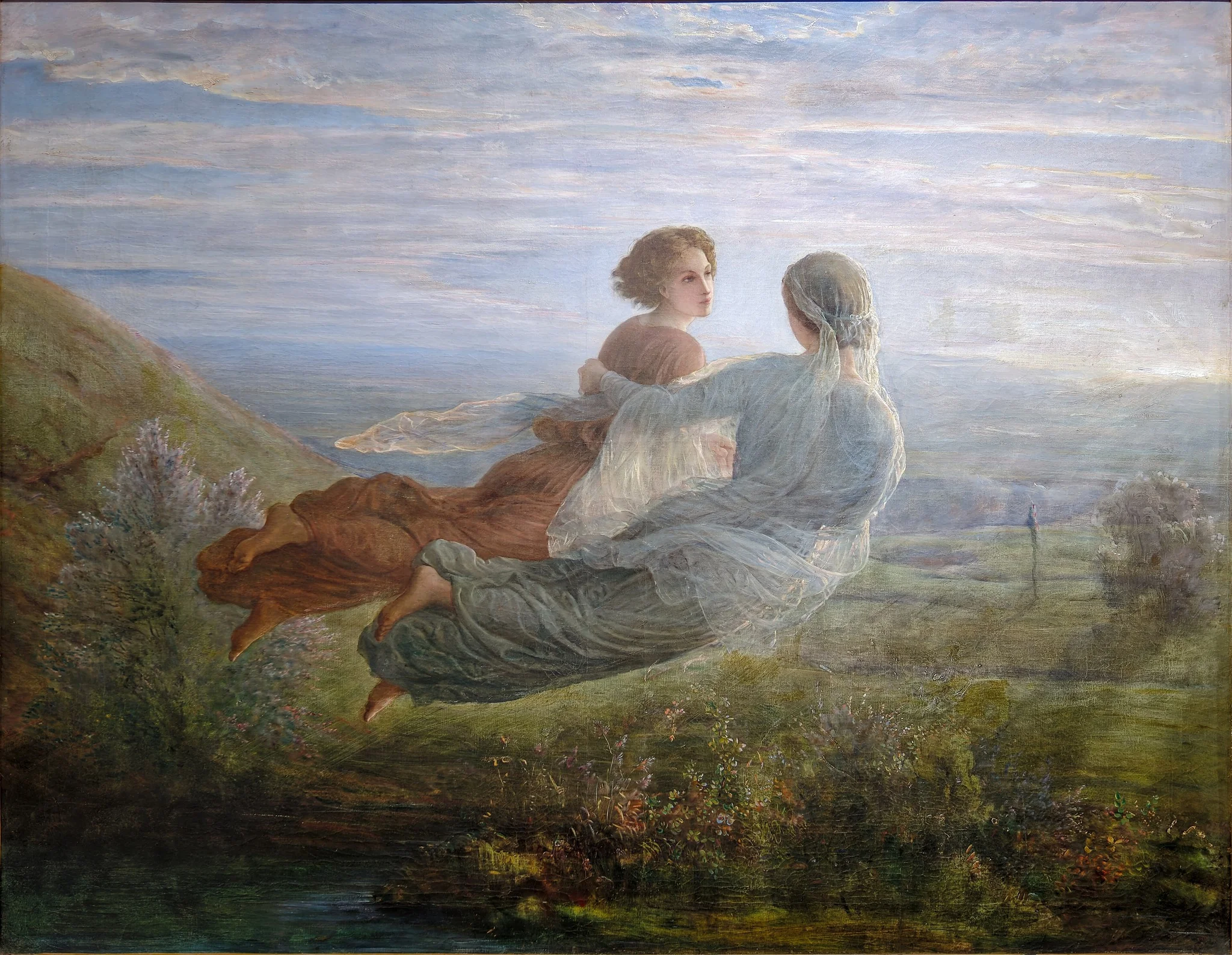 Poem of the Soul - The flight of the soul, detail