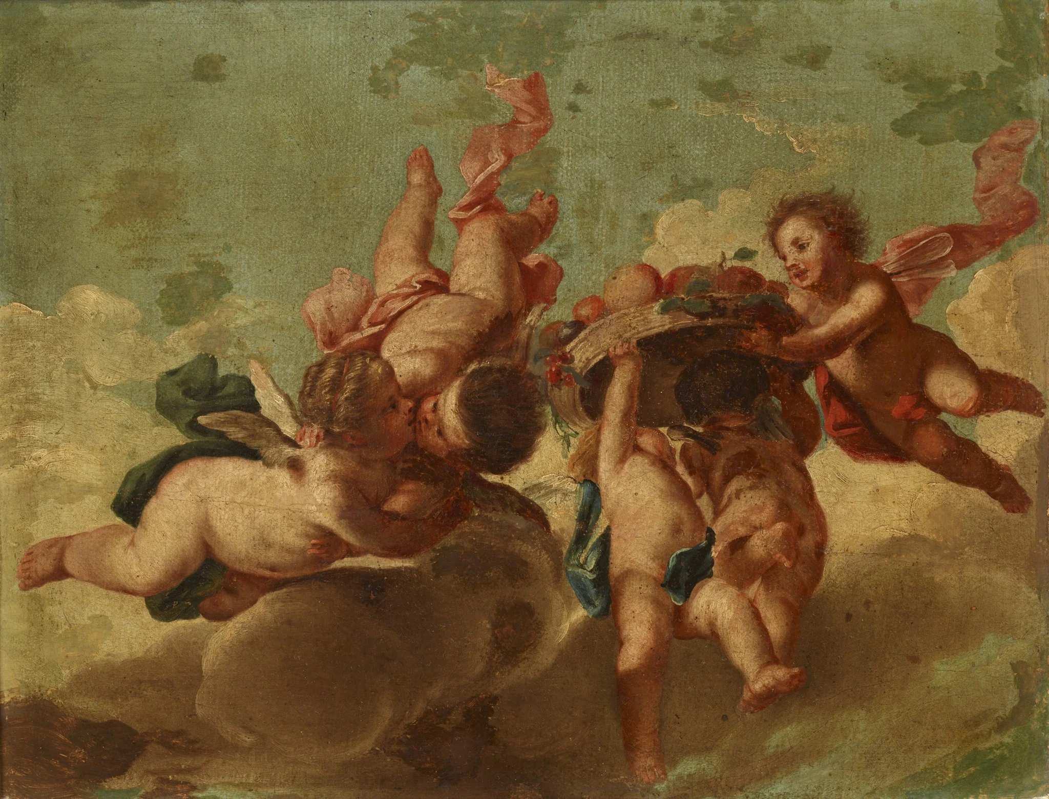 Putti, detail