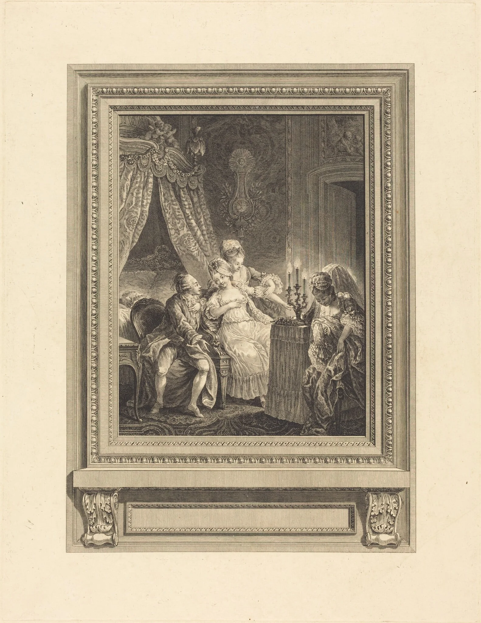La nuit, detail