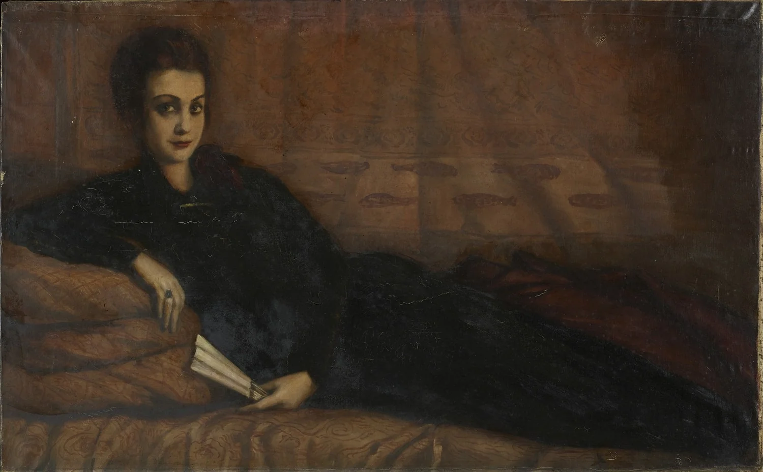 Parisian Woman, detail