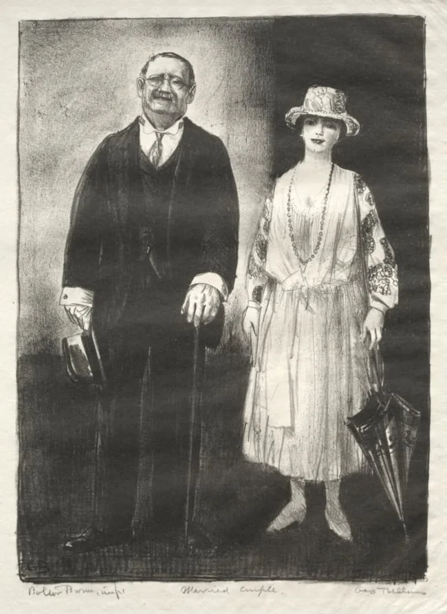 Married Couple, detail