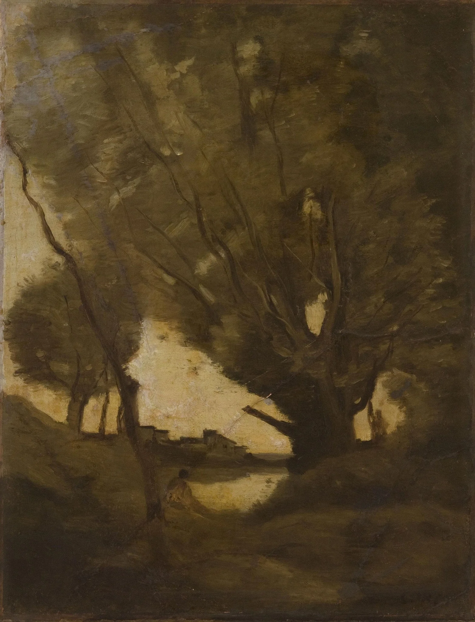Italian Landscape, detail