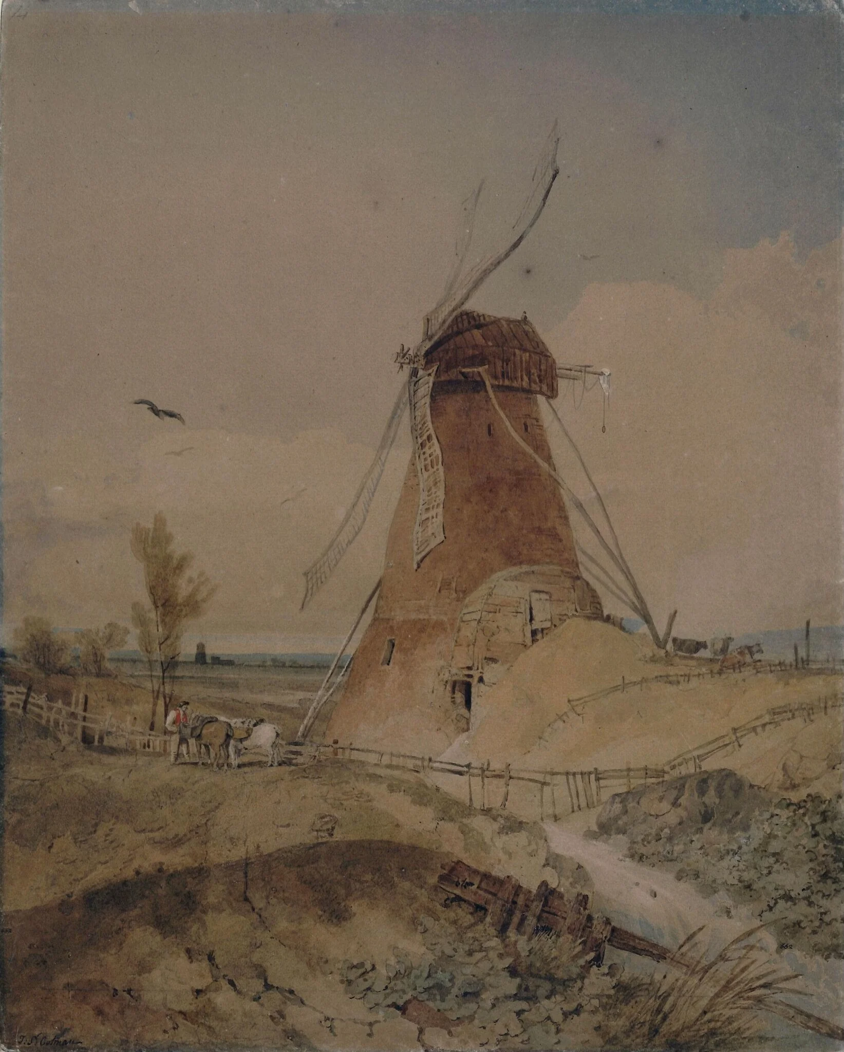 Windmill, Lincolnshire, detail