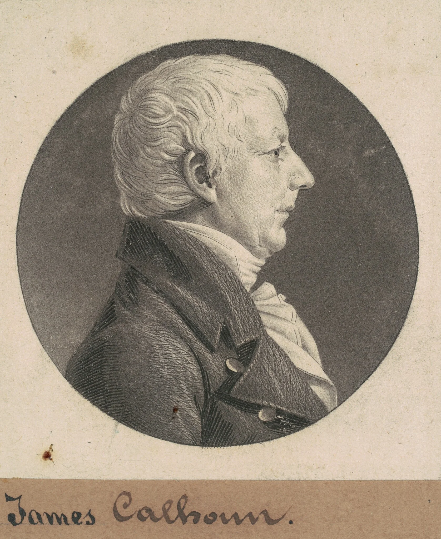 James Calhoun, detail