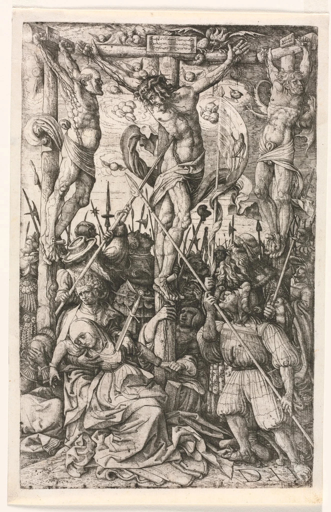 The Calvary, detail