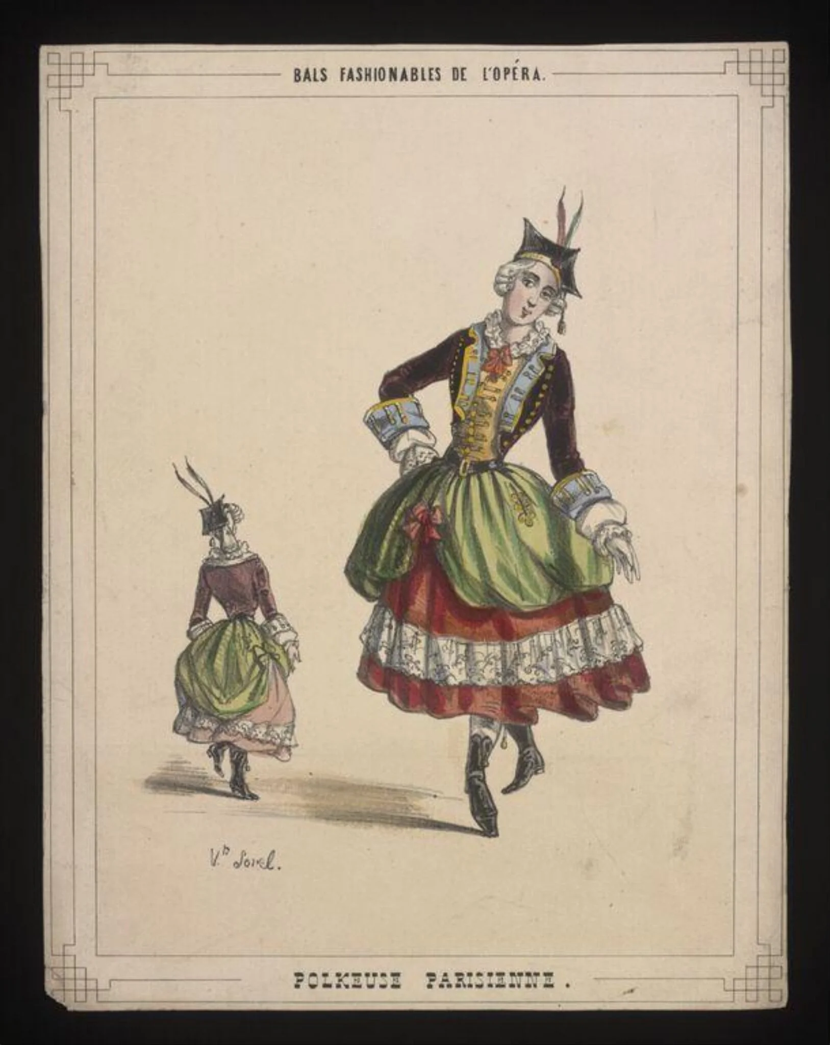 'Polkeuse Parisienne.', detail