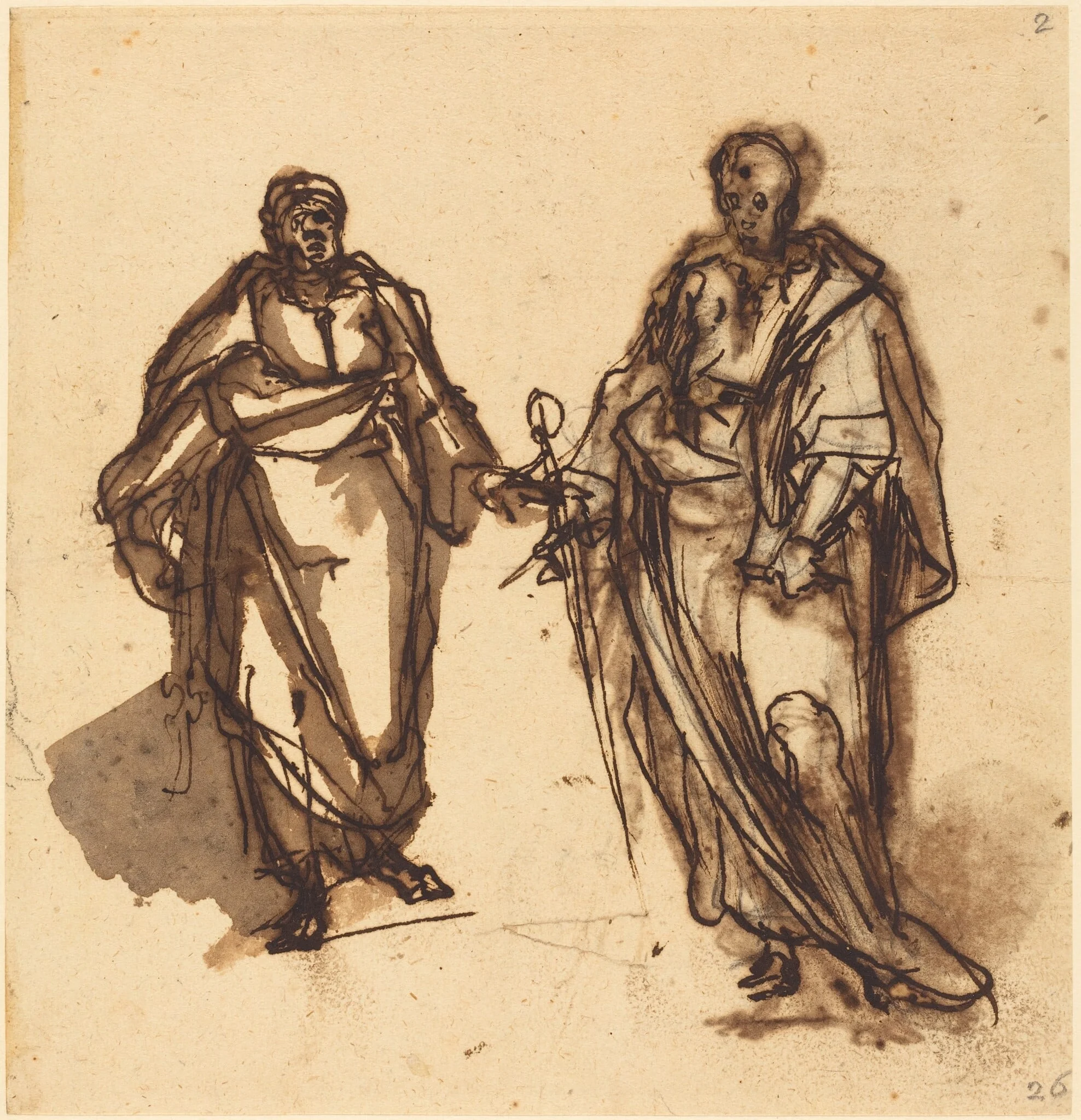 Saints Peter and Paul, detail