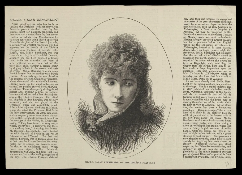 H Beard Print Collection, by Nadar, 1879