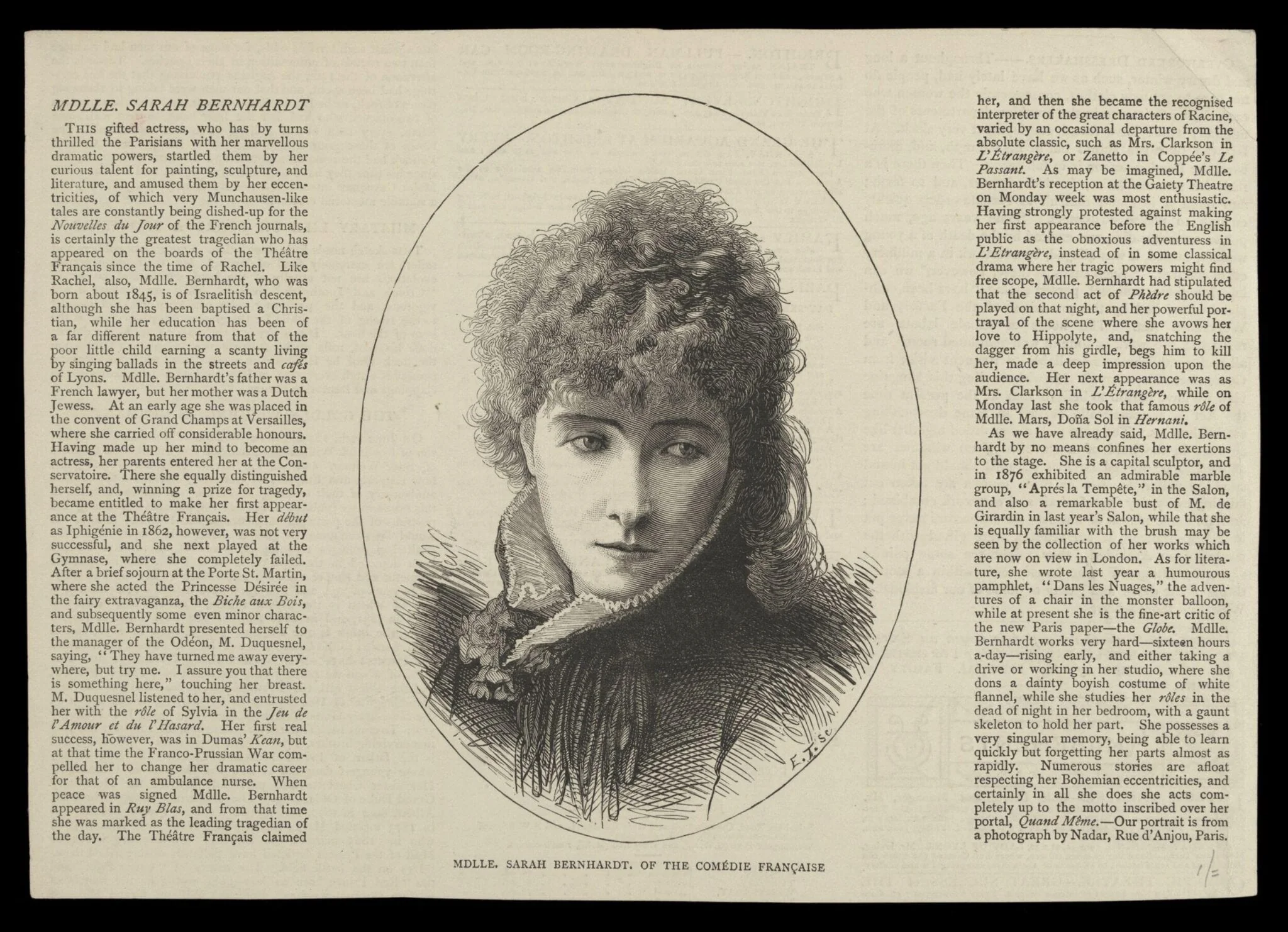H Beard Print Collection, detail